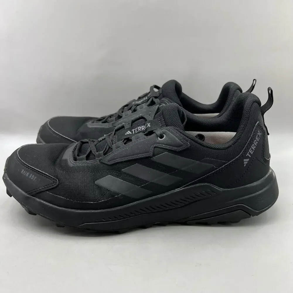 adidas Terrex Anylander Rain.RDY Shoes Men Size 13 Black Trail Comfort Sneakers